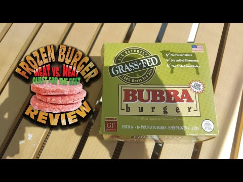 Bubba Burger Grass Fed Review / Frozen Burger Patty...