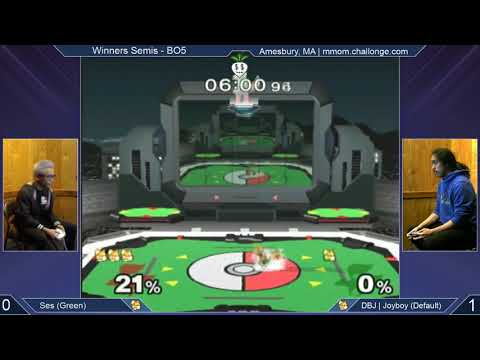 MMOM183 SSBM - Ses (Green Fox) vs. DBJ | Joyboy (Default Fox) - Melee WSF