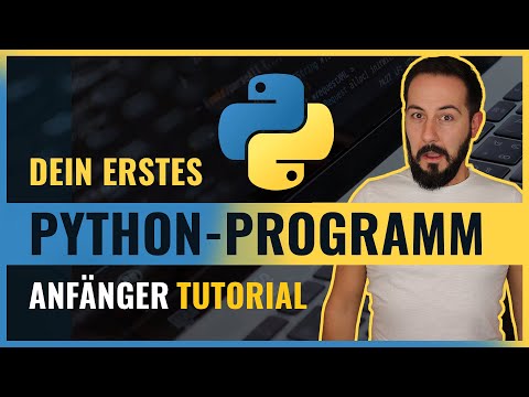 Your first Python script in 10 minutes (beginner tutorial German)