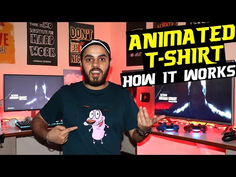 My Animated Gaming T-Shirt *SECRET REVEALED* | t-shirt to Show-off😍🤯