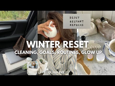Winter Reset Vlog: Deep Clean, Self Care, Goal Setting, Routine & Glowin Up for the Weekend