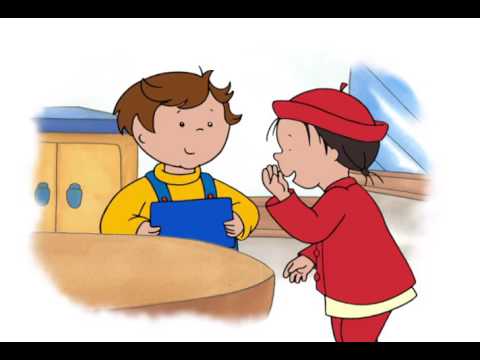 Caillou 306 - Dancing at Grandma’s // Mystery Valentine  // Play Ball! // Dogsled Ahead!