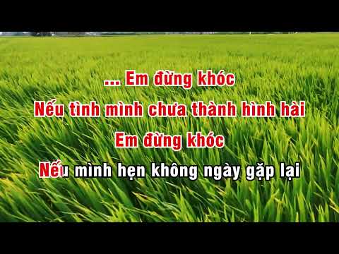 Chillies - Em Dung Khoc Karaoke Beat Goc