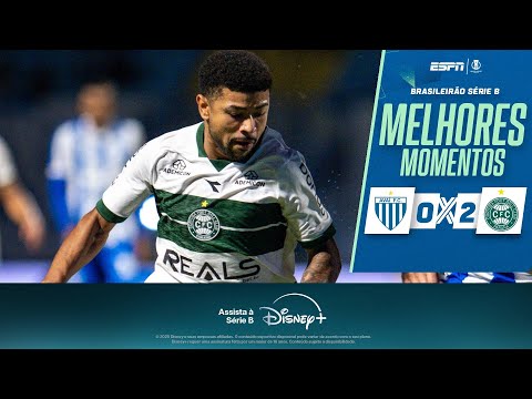 CORITIBA QUEBRA O JEJUM, BATE O AVAÍ E VOLTA À LIDERANÇA PROVISÓRIA DA SÉRIE B | Melhores momentos