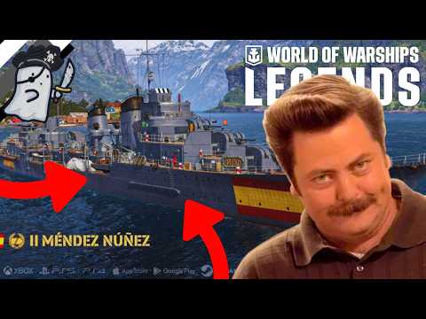 This Tier 2 is KINDA CRAZY... - MENDEZ NUNEZ || World of Warships: Legends