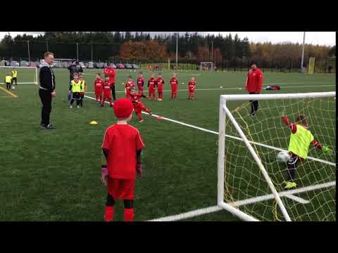 Archie's penalty for Ballyclare Colts