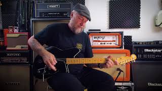 Video thumbnail for Railhammer Pickups Heavy 90 Bridge Demo by Railhammer Pickups
