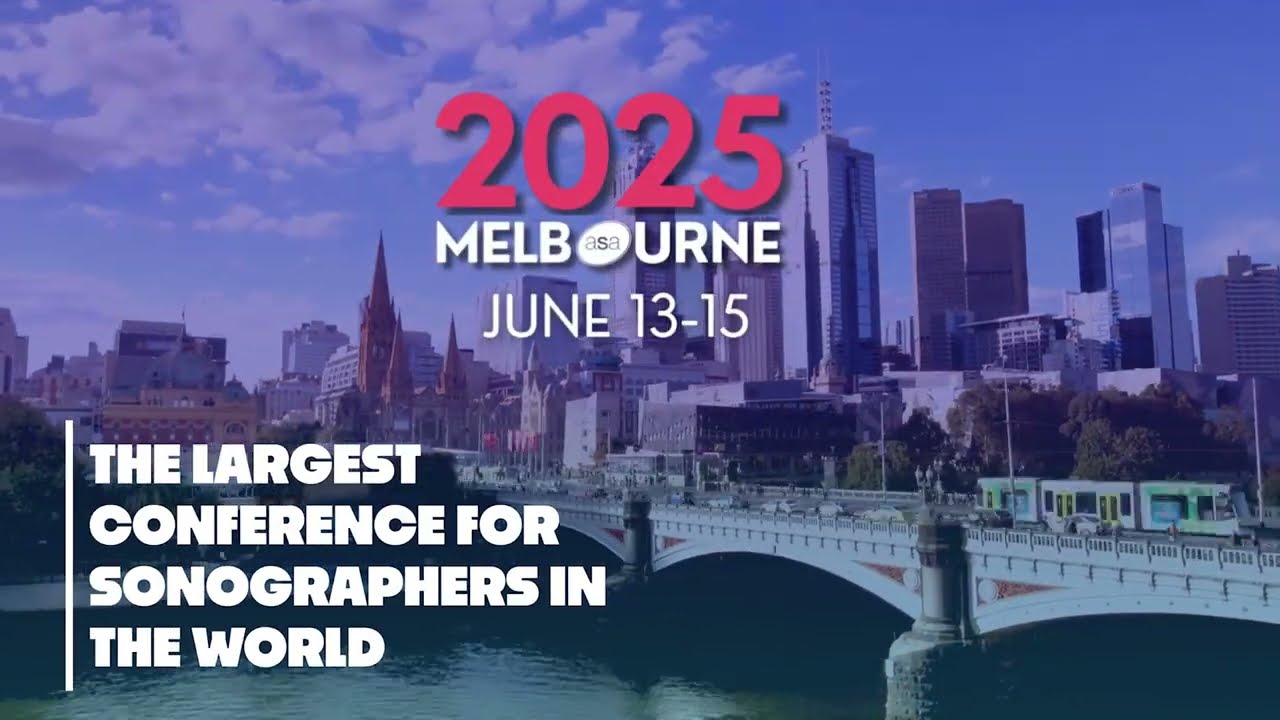ASA2025 Melbourne | The largest conference for sonographers in the world!