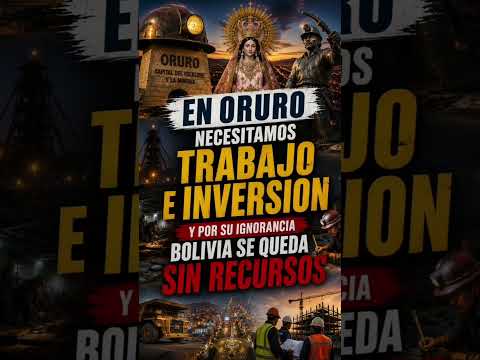 🚨 ¿QUIÉN FRENÓ UNA INVERSIÓN DE MÁS DE $us 300 MILLONES PARA ORURO?#AsambleaLegislativa