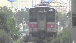preview picture of video '2013.8.5AM8:41 予讃線120M詫間～津島ノ宮 121系ワンマン車トップナンバー'