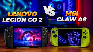 Lenovo Legion Go 2 vs MSI Claw A8: Best Handheld Consoles 2025?