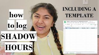 HOW to Log Shadow and Service Hours