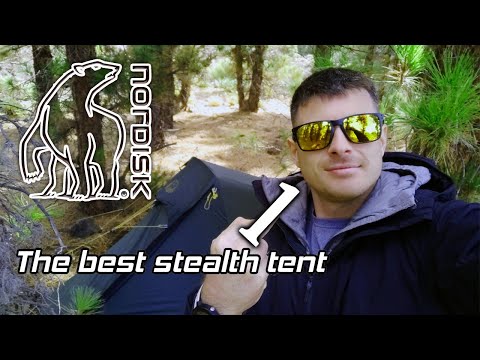 Best stealth camping tent Nordisk Svalbard 1 si #stealthcampingalliance