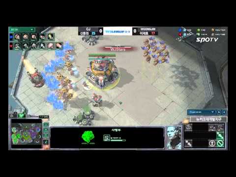 [0413] Hydra(CJ) vs Light(WOONJIN) ZvT 1SET Newkirk Precinct -Stracraft 2,esportstv