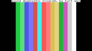 Diagnostics Demo for the Vtech Creativision