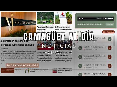 Boletín informativo del 24 de agosto de 2026