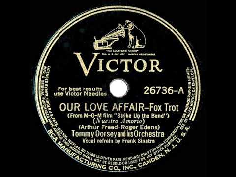 1940 HITS ARCHIVE: Our Love Affair - Tommy Dorsey (Frank Sinatra, vocal)
