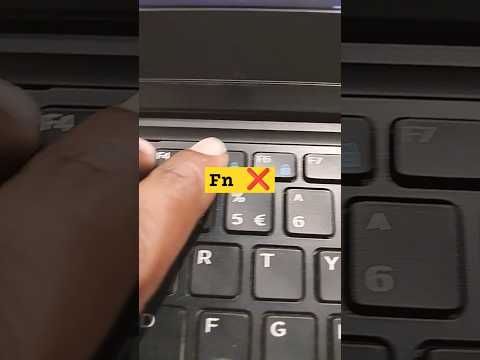 Dell Latitude 5490 Series Laptop FN Key's Not Working Problem#macnitesh#keyboardtricks#2024