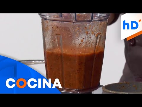 Receta para preparar salsa de mezcla de chiles mexicana | hoyDía | Telemundo