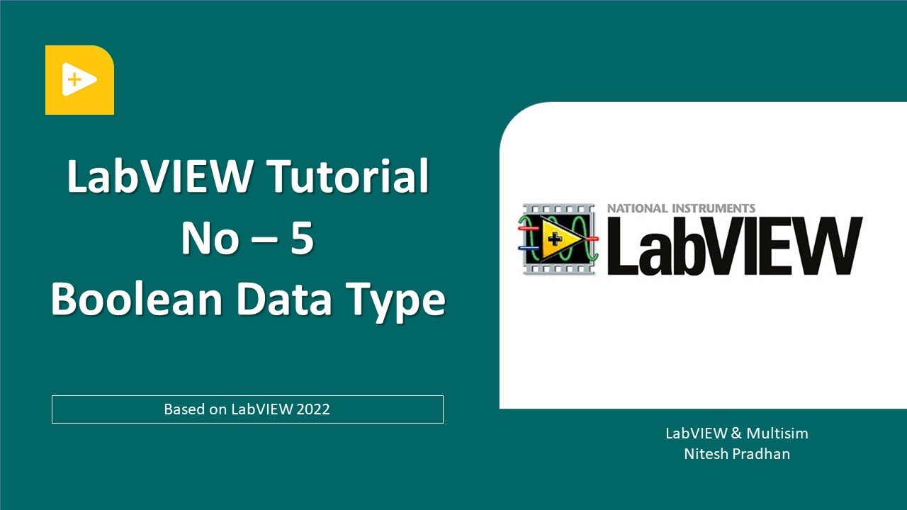 LabVIEW Tutorial -5 | Boolean Data Type | LabVIEW Programming for Beginner