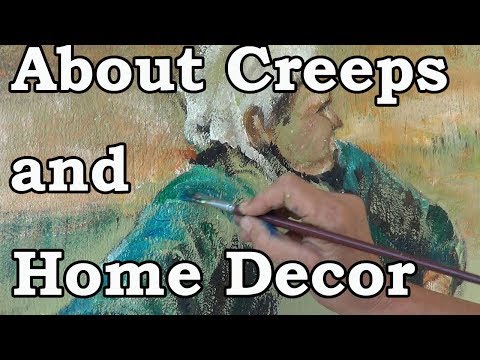 Living in Turkey, About Creeps and Home Decor. A wall painting!