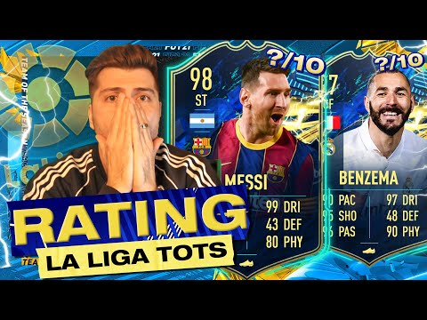 RANKING ALL THE BEST TOTS LALIGA PLAYERS in FIFA 21