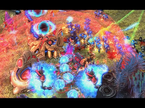 Brave Noob World - EphraimOtter (T) v uwuboy (P) on Submarine - StarCraft 2 - 2020