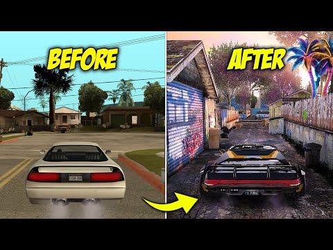 I Turned GTA San Andreas into CYBERPUNK 2077