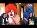 Ronald McDonald Vs Cookie Monster SmokeCounty JK Reaction