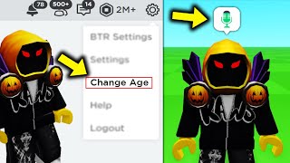 How To CHANGE Your AGE if UNDER 13 On Roblox... (Change Birthday On Roblox)