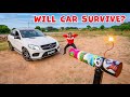 CAR VS BIG SKYSHOT यह देखकर आप आश्चर्यचकित रह जाय�