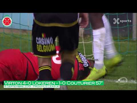 20190908 Virton Lokeren (4-0) - 1er but Clément Couturier