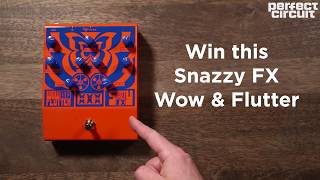 Video thumbnail for Snazzy FX Pedals (Tracer City, Mini-Ark) With Synth & Guitar + Contest To Win A Wow & Flutter by Perfect Circuit