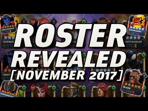 Roster Revealed - November 2017 [Marvel Contest of Champions]
