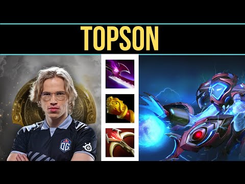 OG.TOPSON ARC WARDEN NO HAND OF MIDAS - DOTA2 7.29 GAMEPLAY