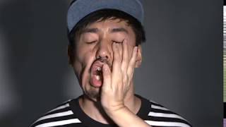 ビンタ スーパースローモーション