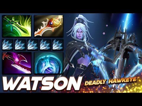 Watson Drow Ranger Deadly Hawkeye - Dota 2 Pro Gameplay [Watch & Learn]