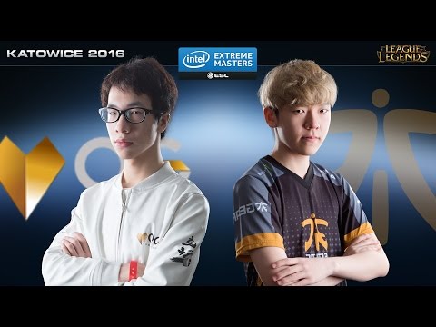 League of Legends - QG vs. FNC - IEM Katowice 2016 - Map 1 Group B Decider