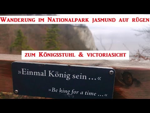 Wanderung im Nationalpark Jasmund auf Rügen ! Von Ranzow zu Königsstuhl und Victoriasicht !