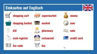 Einkaufen auf Englisch