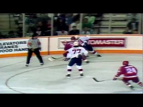Sergei Makarov and KLM great first goal in Game 3 Canada Cup 1987
