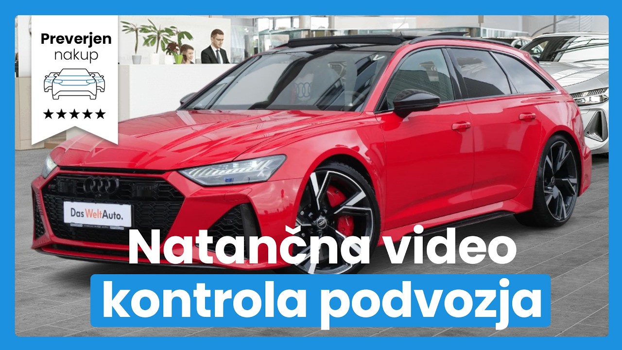 Audi RS6 Avant TFSI quattro tiptronic- AKRAPOVIČ - KERAMIČNE ZAV.