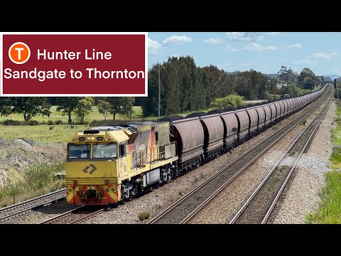 Hunter Valley Trainspotting - Sandgate to Thornton - 20/09