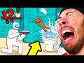 Among Us VS MECCHA CHAMELEON Funny Animation