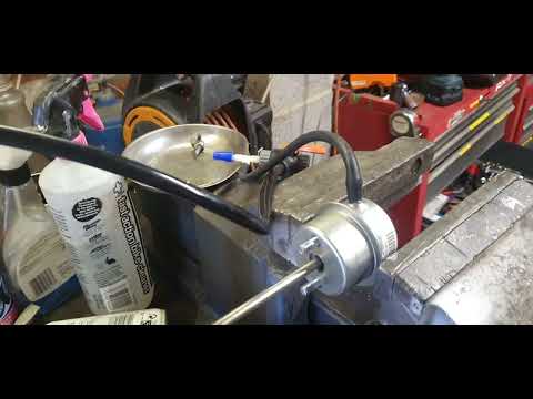 leaking garrett turbo actuator. 1st good 2nd bad.