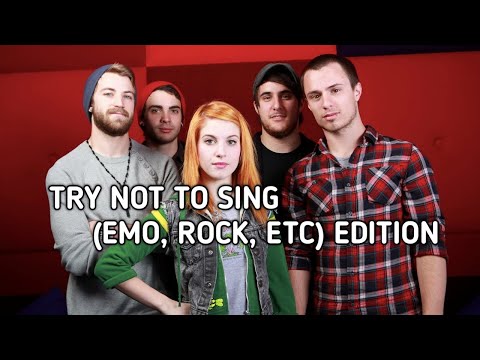 TRY NOT TO SING (EMO, ROCK, ETC) EDITION WITH LYRICS