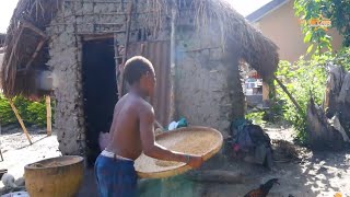 African Americans First Time in a Village in Africa