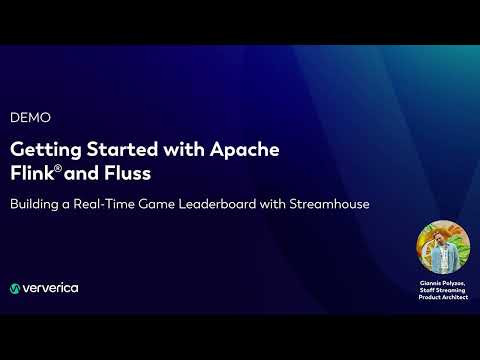 Getting Started with Apache Flink and Fluss: Building a Real-Time Game Leaderboard with Streamhouse