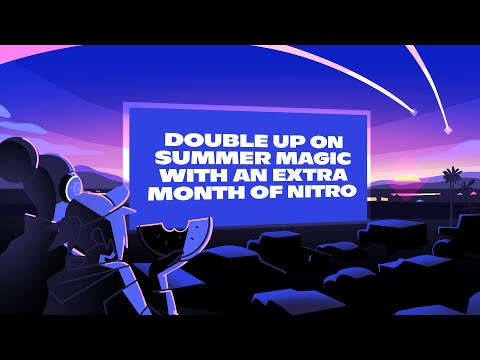 Boost Your Summer! Extra Month Nitro Subscription | 2D Animation | Brand Film | Discord