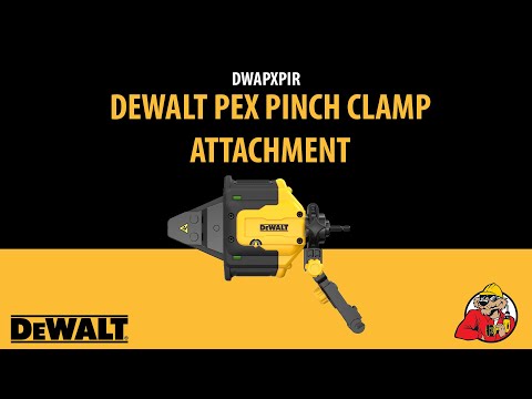 DEWALT IMPACT CONNECT PEX Pinch Clamp Attachment